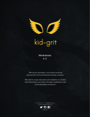 kid-grit Worksheet Packet- k-12
